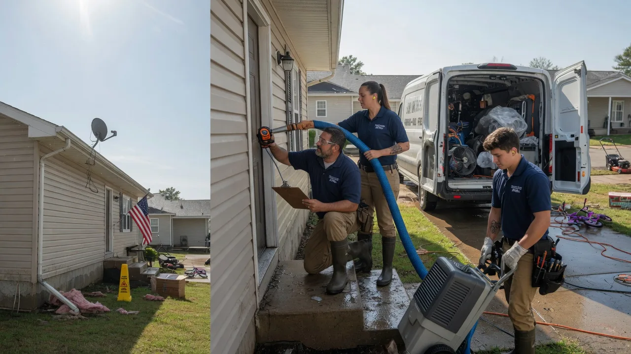 Ceiling Water Damage Restoration in Sanborn, NY near me